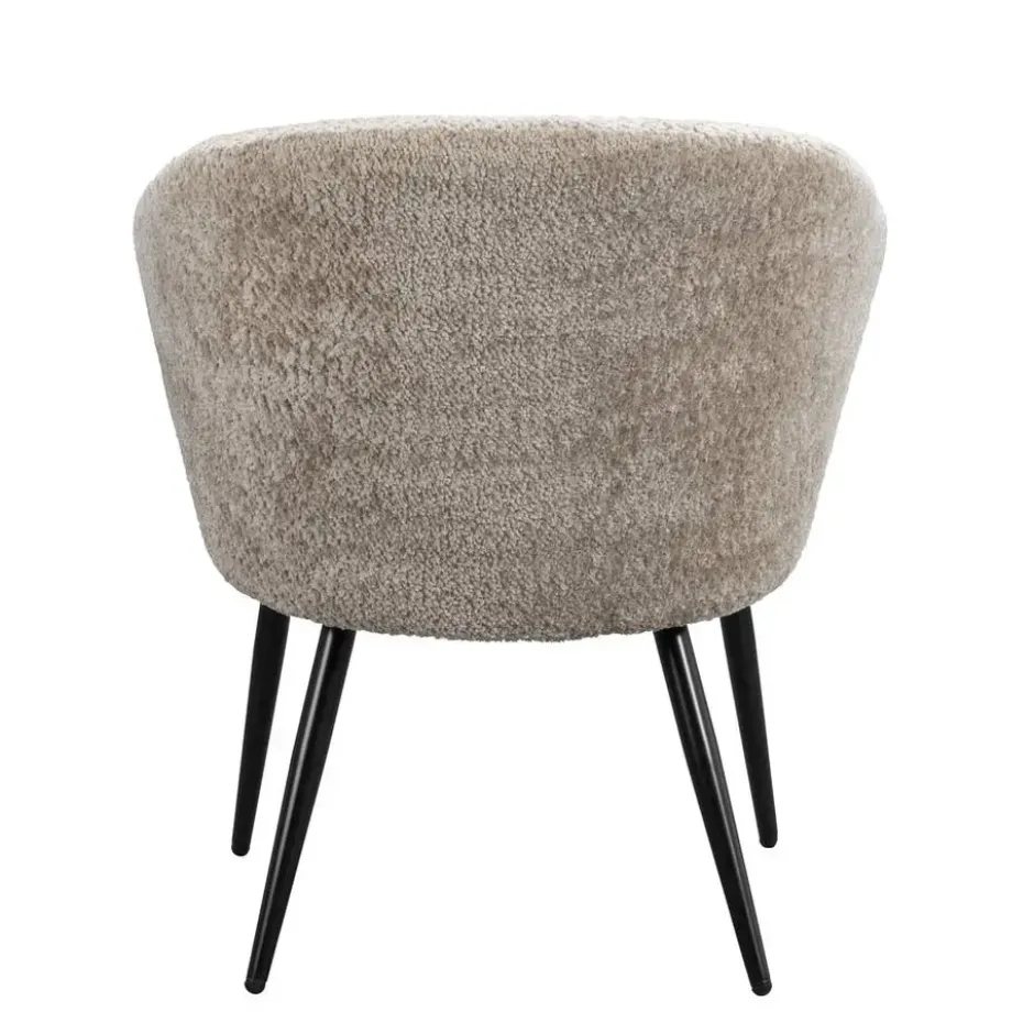 Fauteuil Cloe - stof - beige