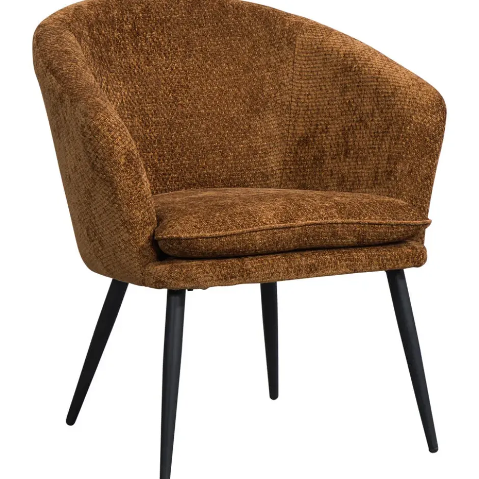 Fauteuil Cloe - stof - terra