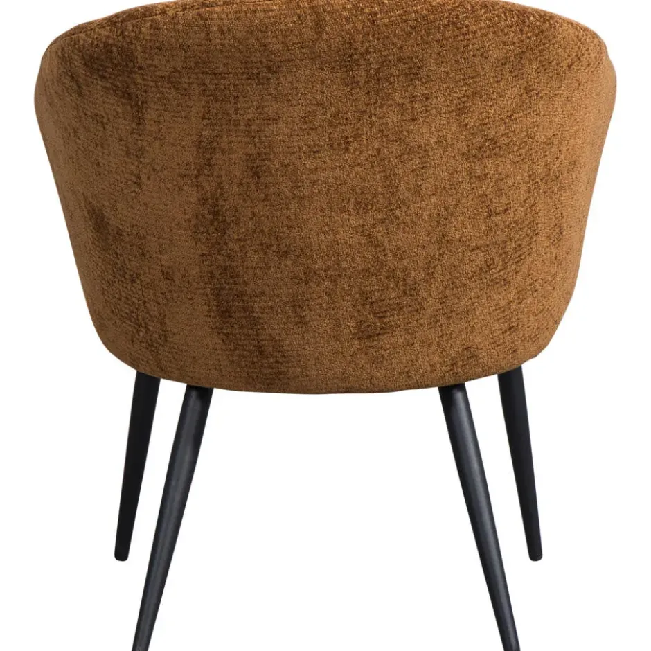 Fauteuil Cloe - stof - terra