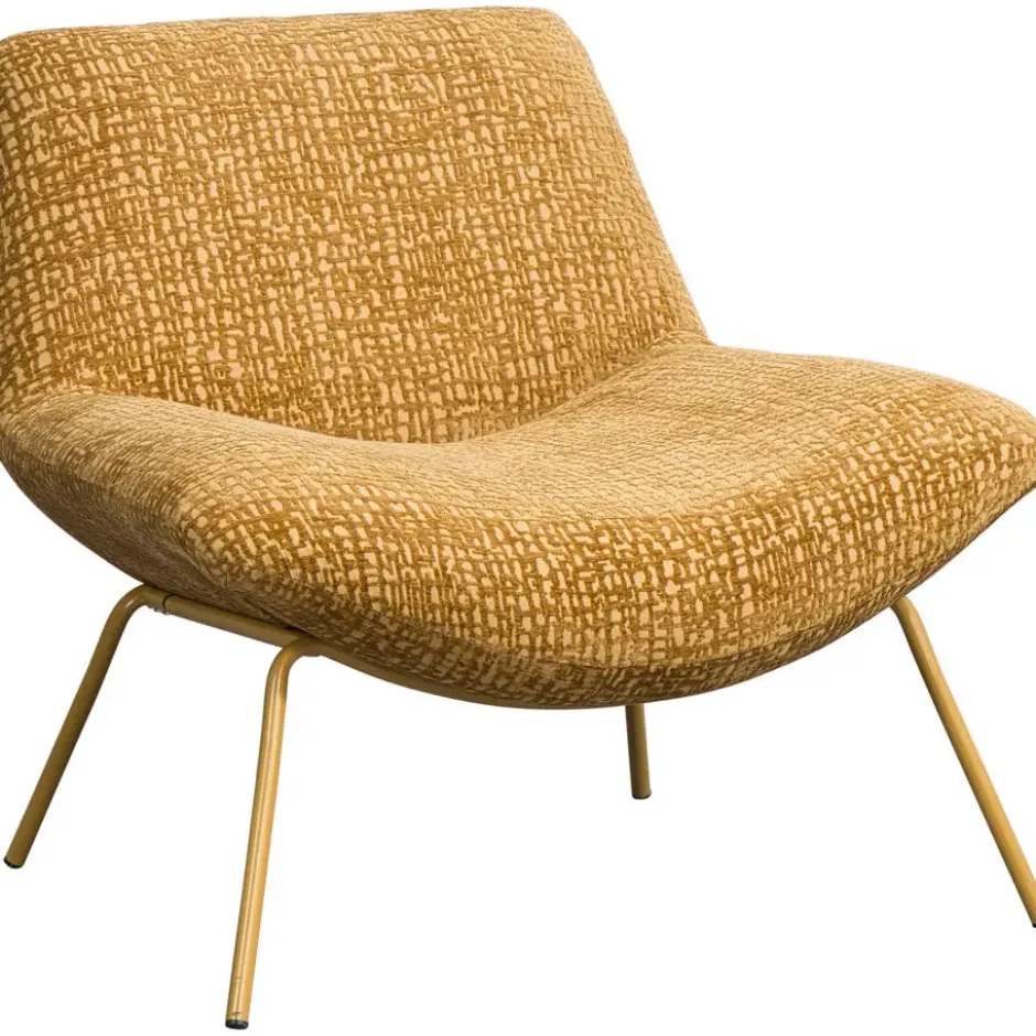 Fauteuil Daan - okergeel