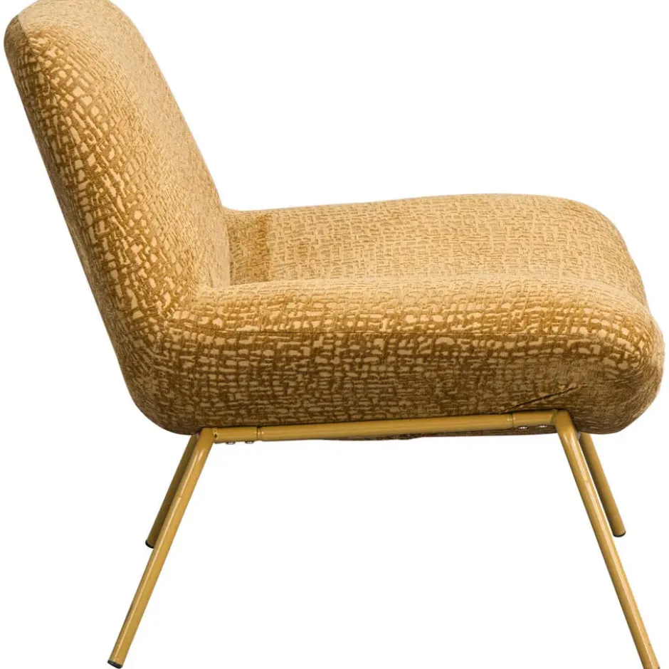 Fauteuil Daan - okergeel