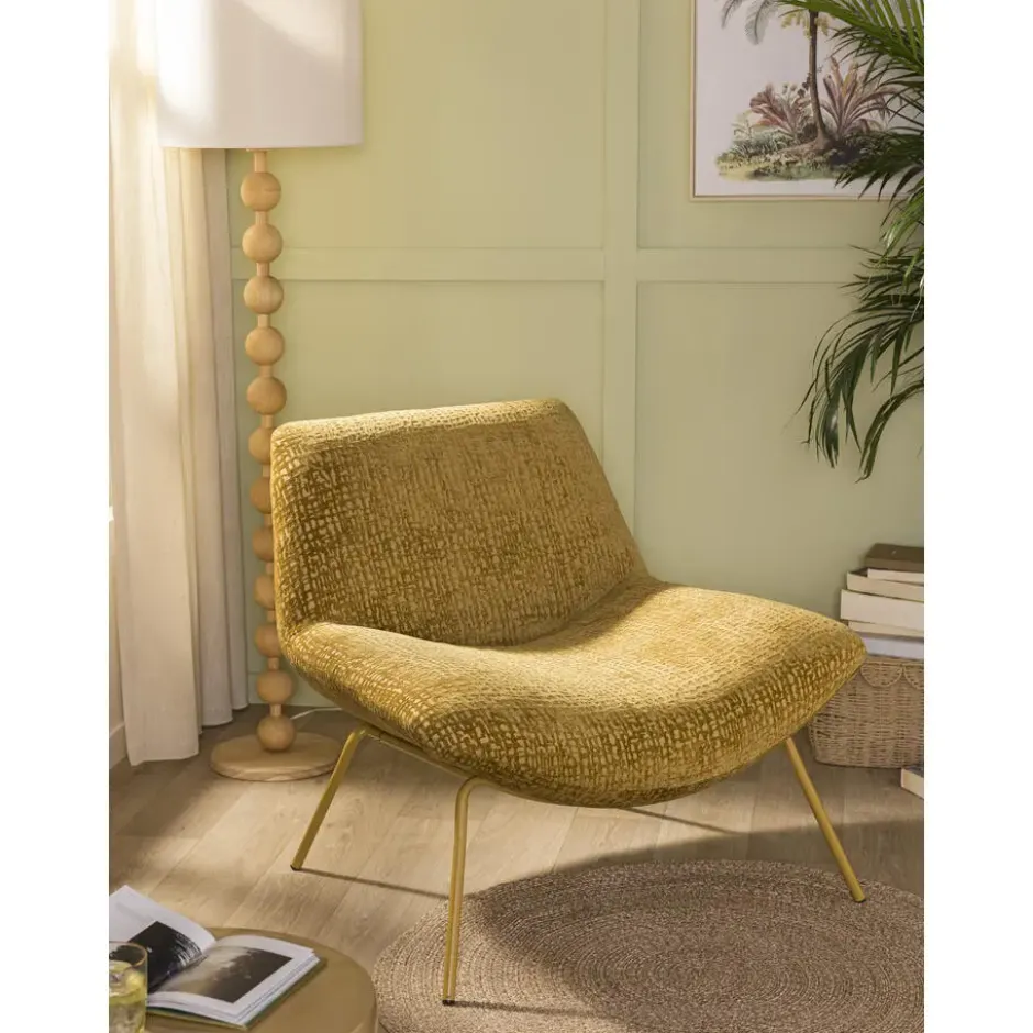 Fauteuil Daan - okergeel