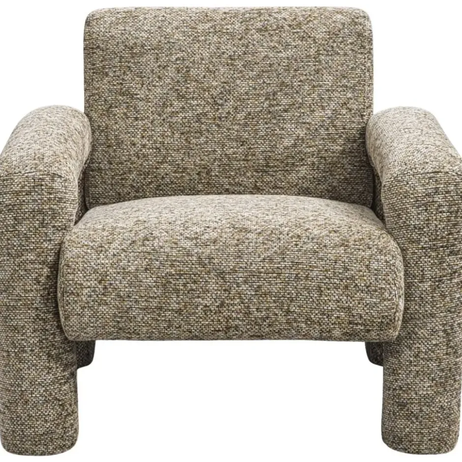 Fauteuil Puck - bruin melange
