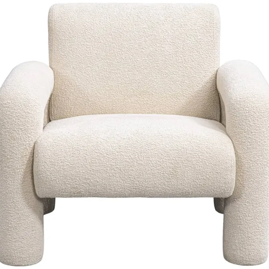 Fauteuil Puck - crème
