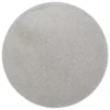 Feeeric Lights Placemat - zilver glitter - rond - D38 cm - jute