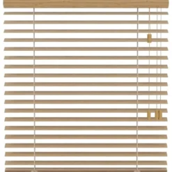 Fenstr bamboe jaloezie Tahiti 65mm - eiken (25901)