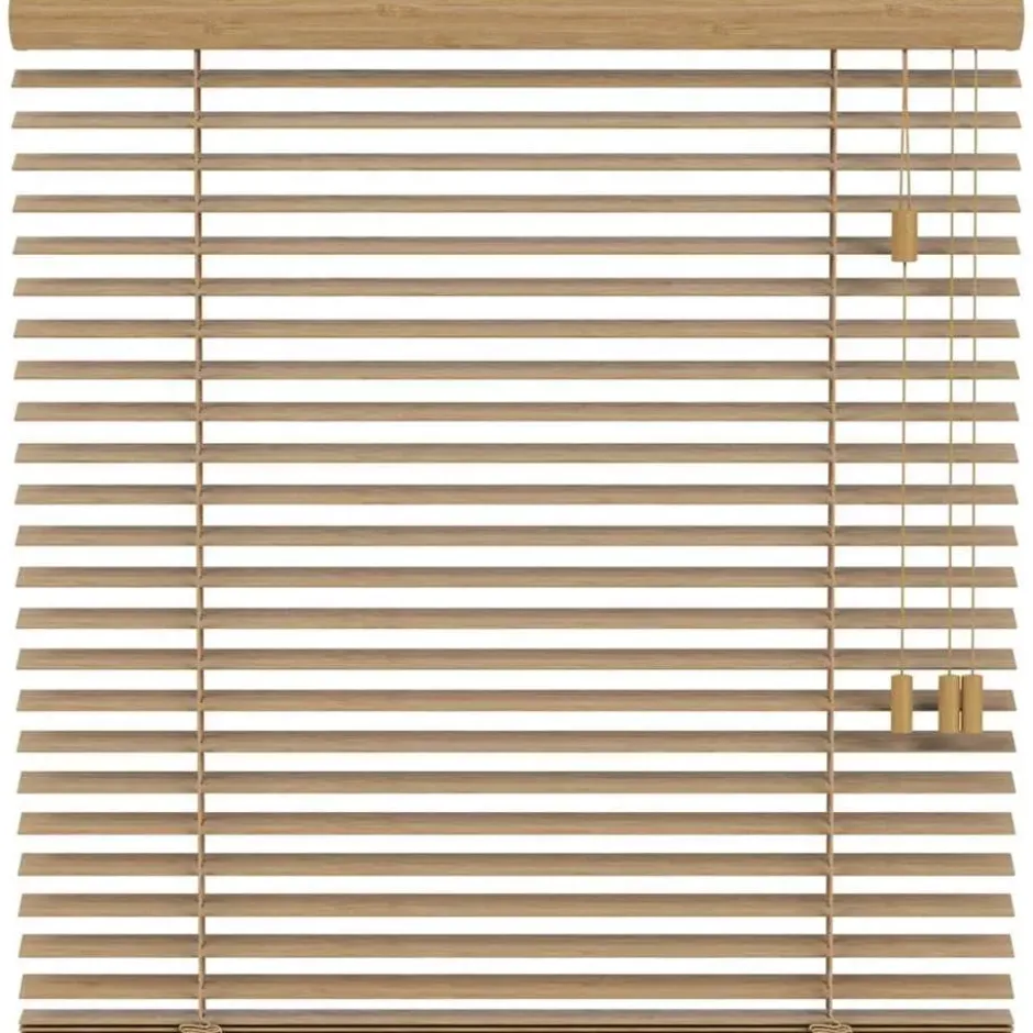 Fenstr bamboe jaloezie Tahiti 50mm - eiken (25901)