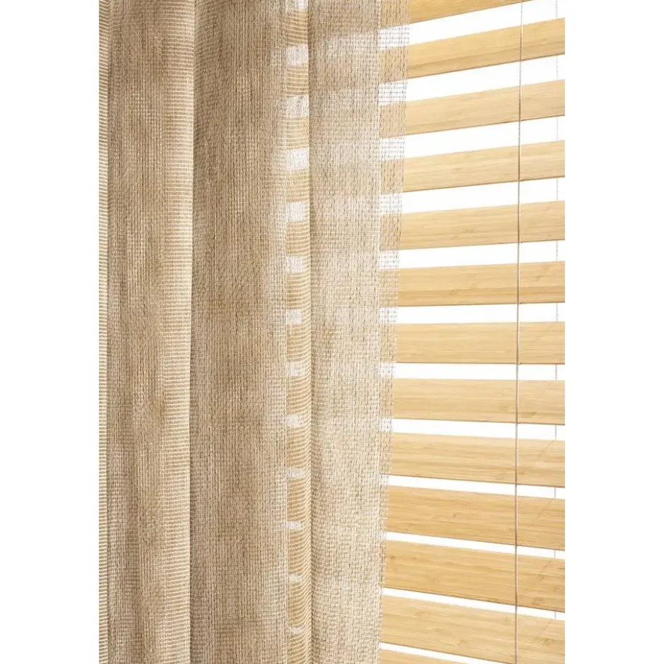 Fenstr bamboe jaloezie Tahiti 65mm - licht eiken (25951)