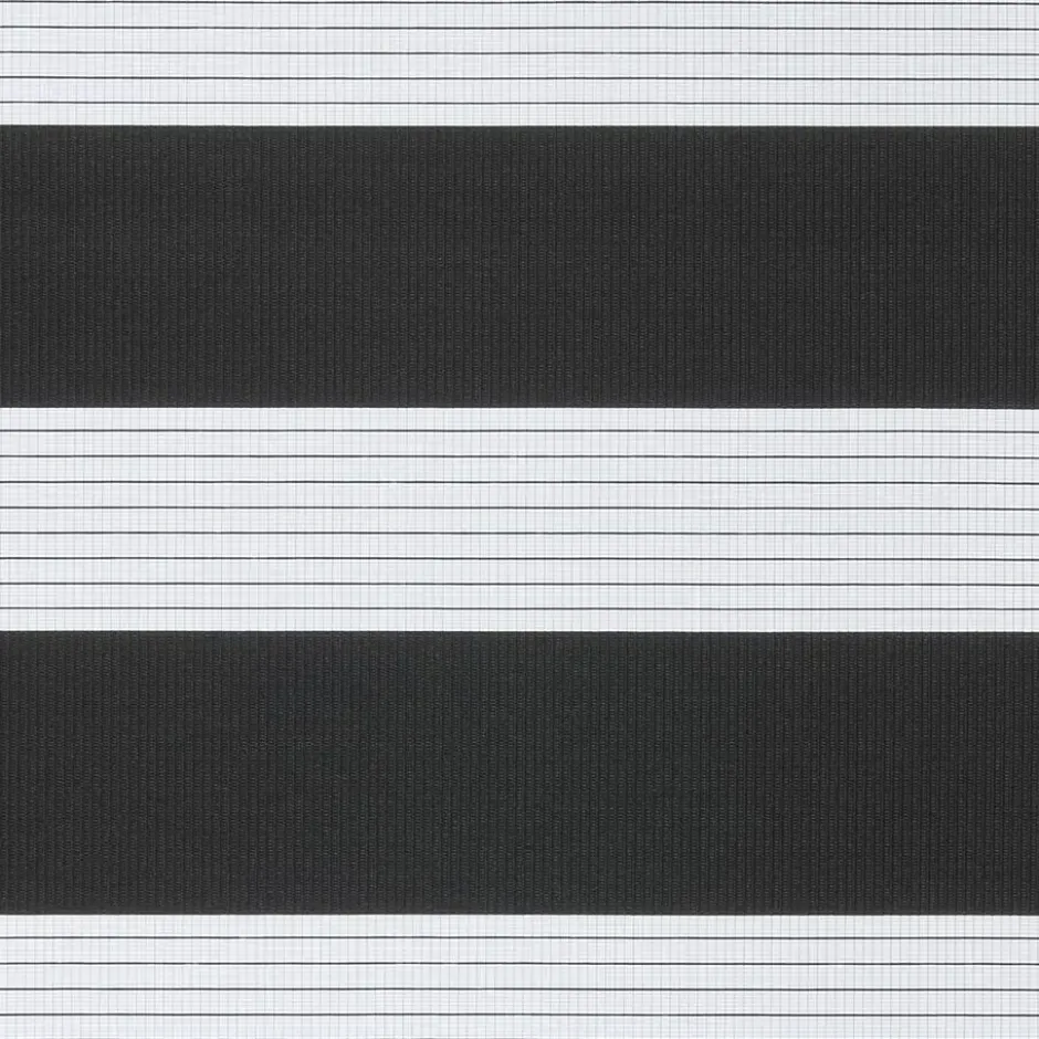 Fenstr Duo rolgordijn Planos lichtdoorlatend - 15048 zwart