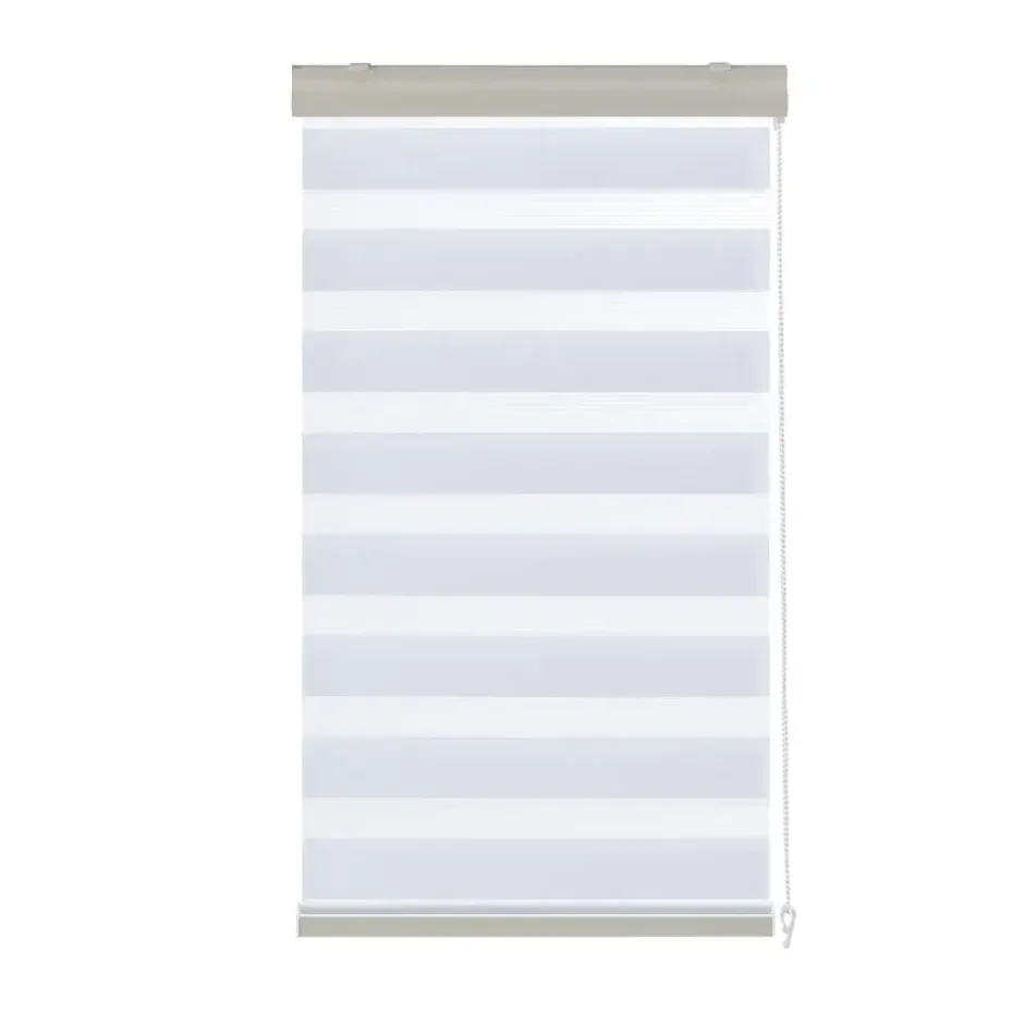 Fenstr duo-rolgordijn wit - 140x190 cm