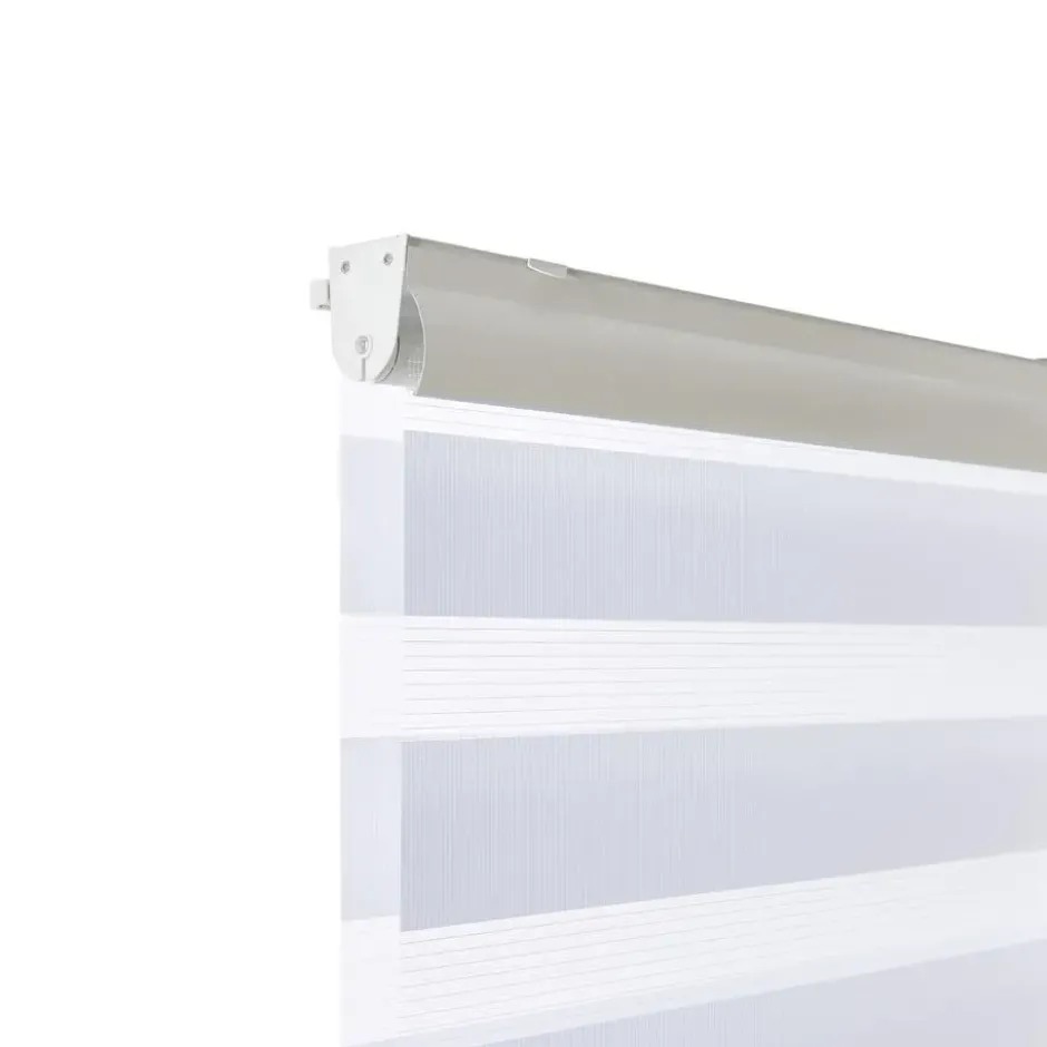 Fenstr duo-rolgordijn wit - 140x190 cm