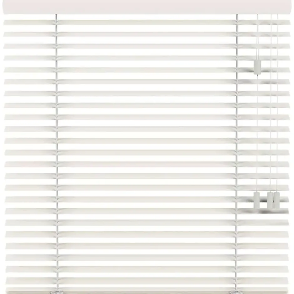 Fenstr houten jaloezie Kopenhagen 50mm - off-white (10715)
