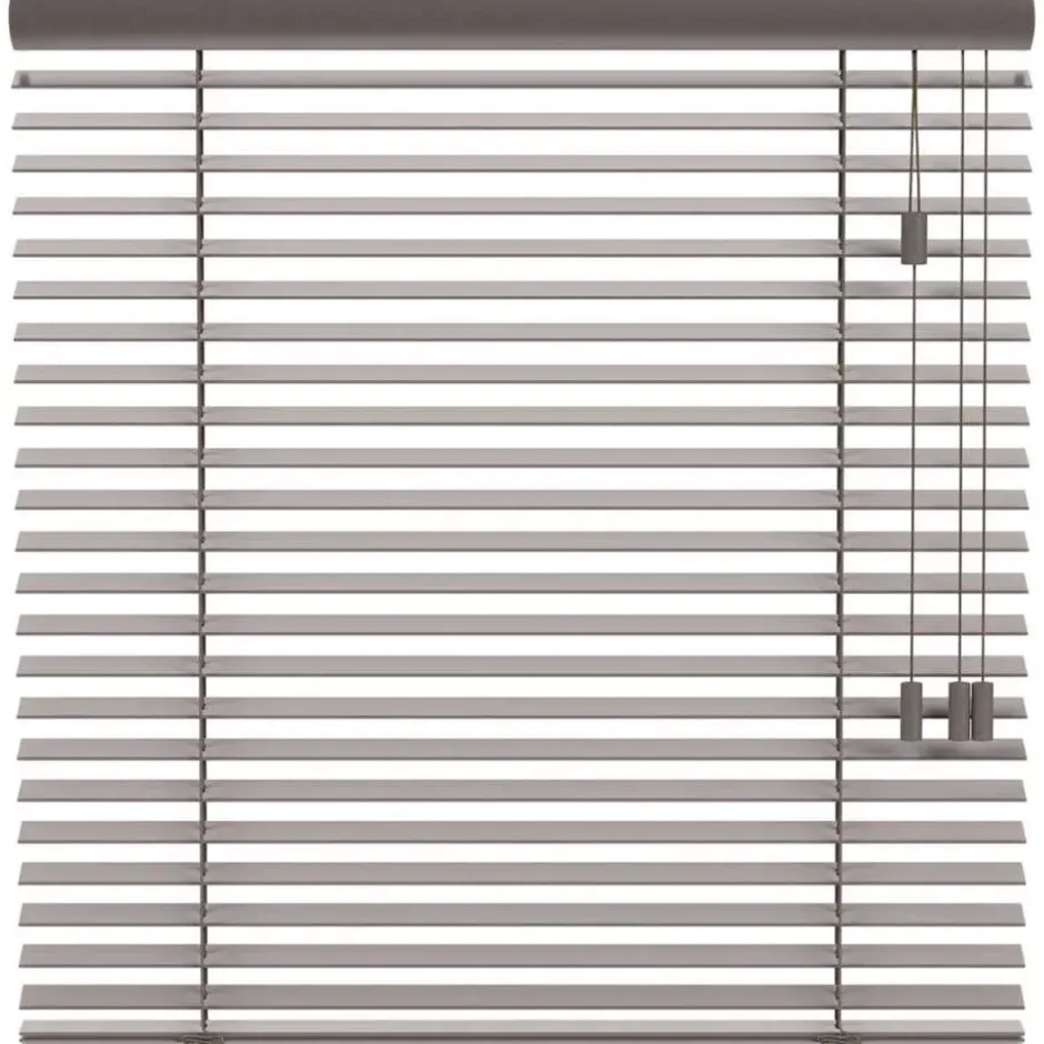 Fenstr houten jaloezie New York 50mm - taupe (30011)
