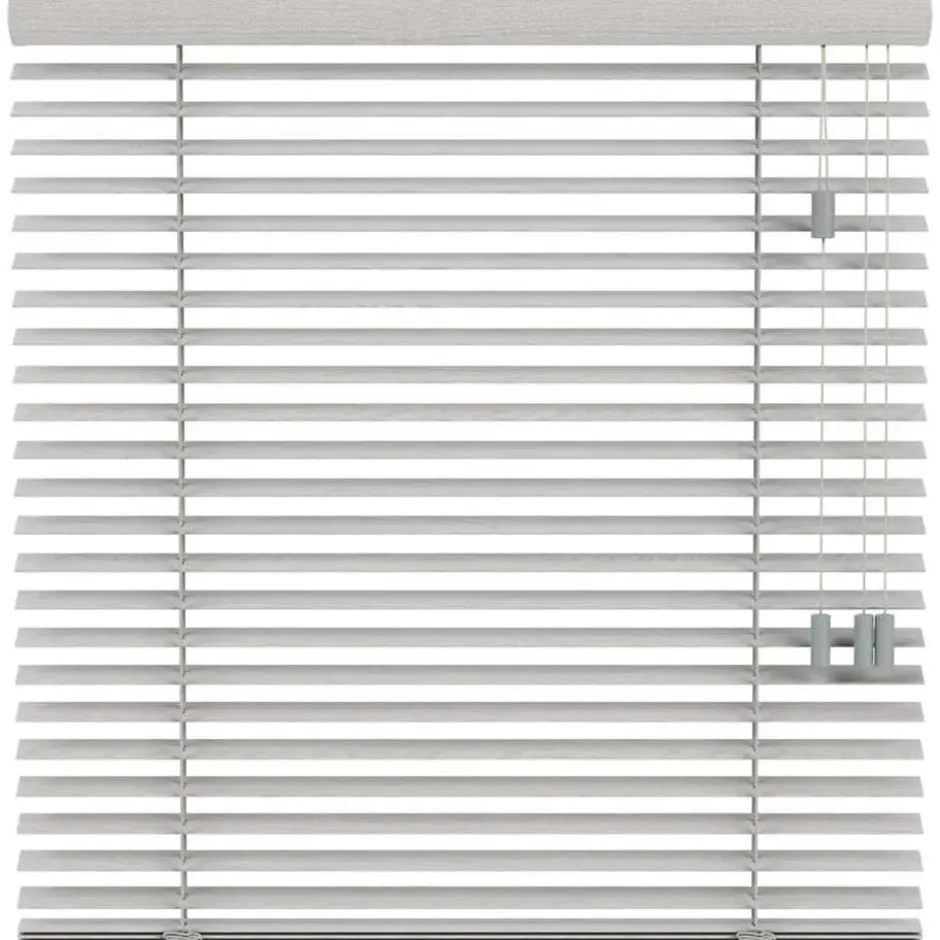 Fenstr houten jaloezie Praag 50mm - lichtgrijs (20019)