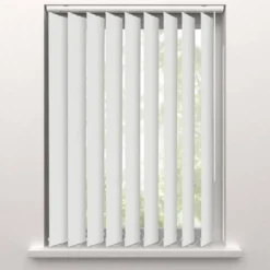Fenstr lamellen PVC - wit (10035)