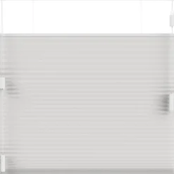 Fenstr plisségordijn Boston dubbel 25mm lichtdoorlatend - off-white (10716)