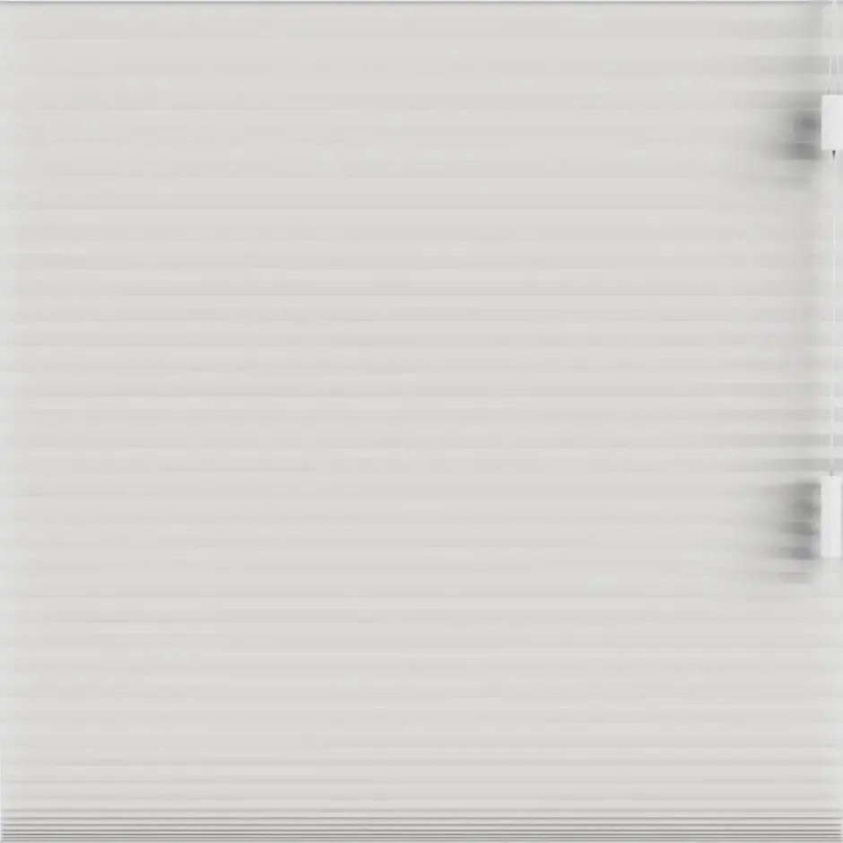 Fenstr plisségordijn Boston dubbel 25mm lichtdoorlatend - off-white (10716)