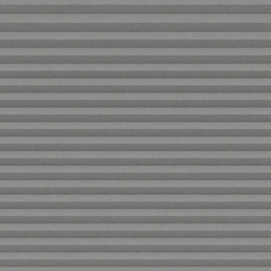 Fenstr plisségordijn Boston dubbel 25mm lichtdoorlatend - donkergrijs (20513)