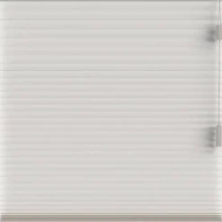Fenstr plisségordijn Chicago dubbel 25mm lichtdoorlatend - crème (25005)