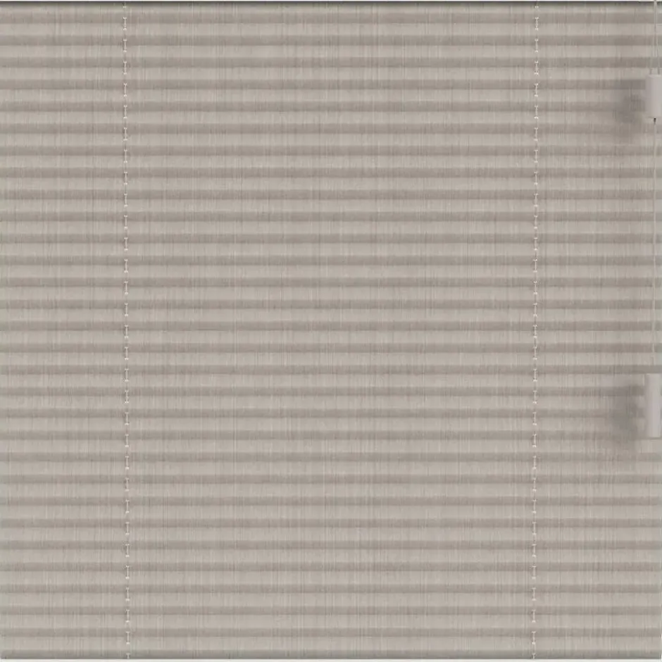 Fenstr plisségordijn Edinburgh enkel 20mm transparant - zand (25313)