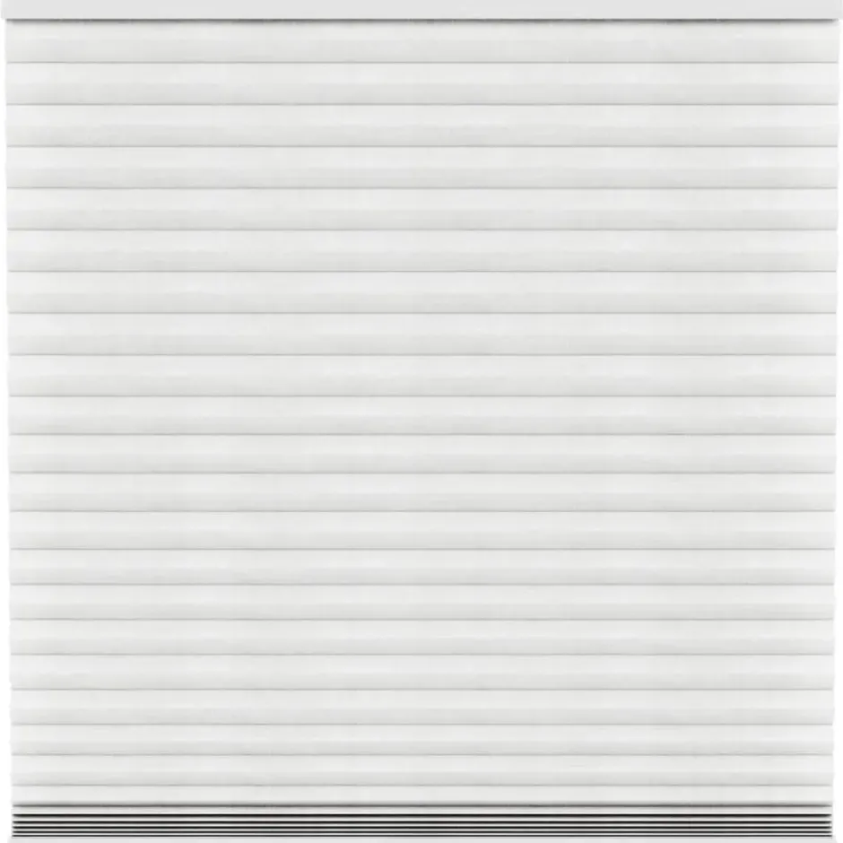 Fenstr plisségordijn Sidney dubbel 45mm transparant - off-white (10718)