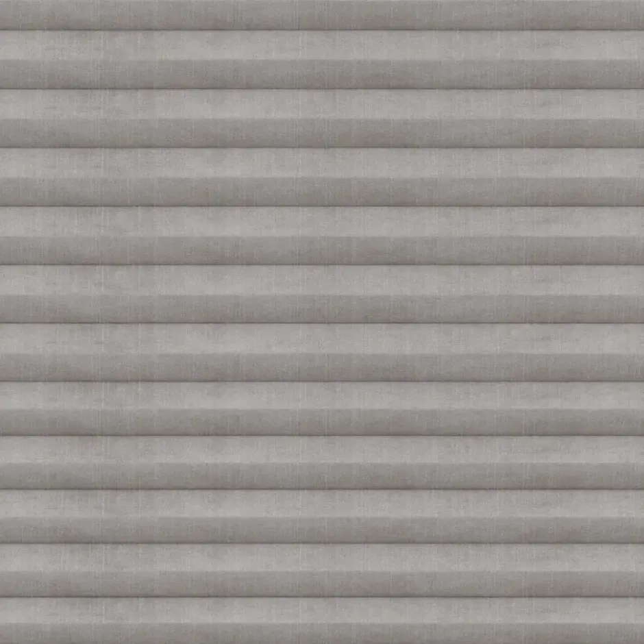Fenstr plisségordijn Sidney dubbel 45mm transparant - taupe (30026)