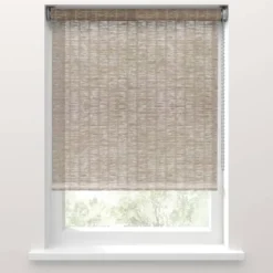 Fenstr rolgordijn Bali transparant - taupe (30041)