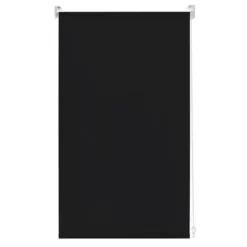 Fenstr rolgordijn lichtdoorlatend zwart - 60x190 cm