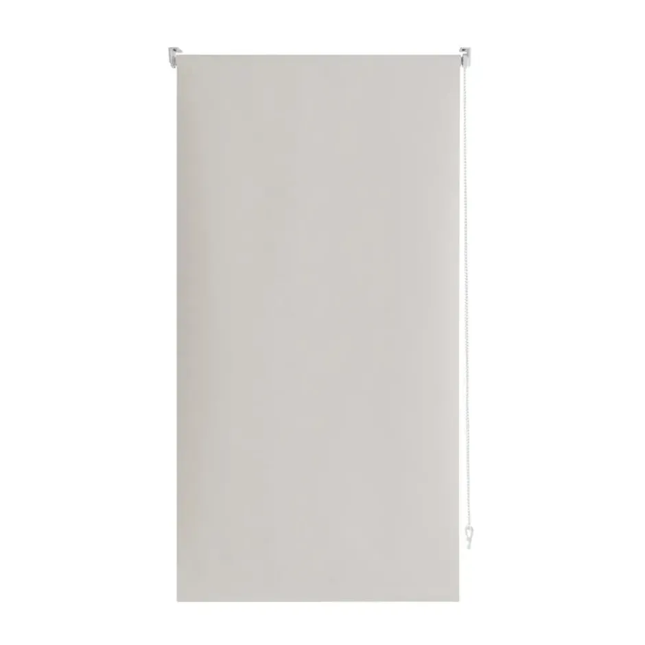 Fenstr rolgordijn verduisterend structuur beige - 210x190 cm