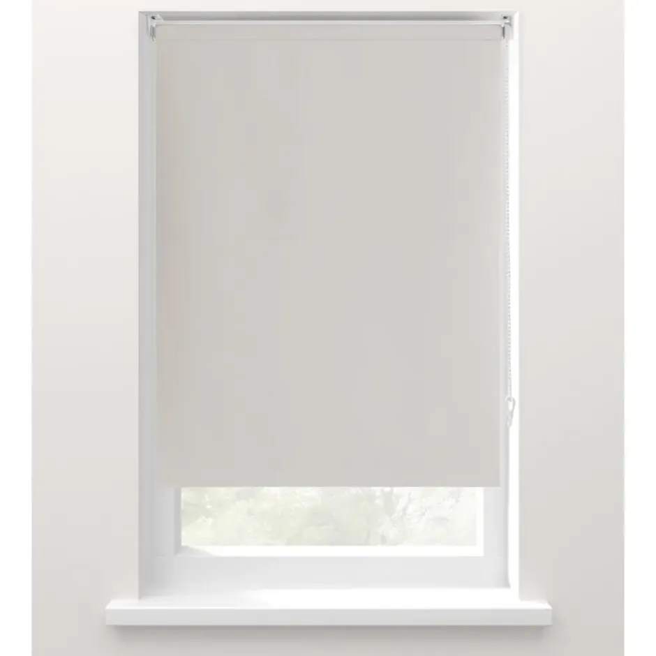 Fenstr rolgordijn verduisterend beige - 100x190 cm