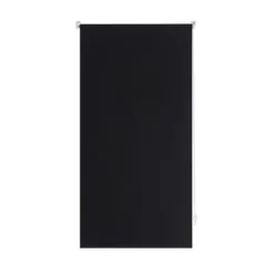 Fenstr rolgordijn verduisterend zwart - 80x190 cm