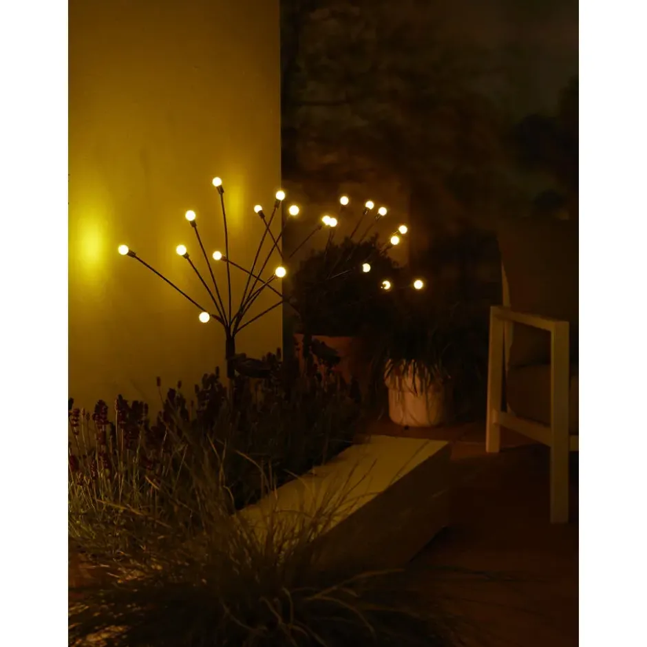 Firefly priklampen warm wit set van 3 x 2