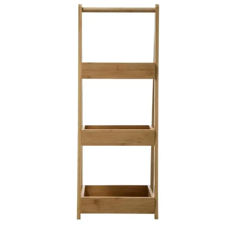 5Five Doucherekje/badkamerrekje - bamboe - 3 lagen - 30 x 78 cm