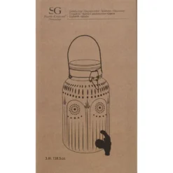 5Five Drank/water/sap dispenser Marbella - 3.8 Liter - deco glas