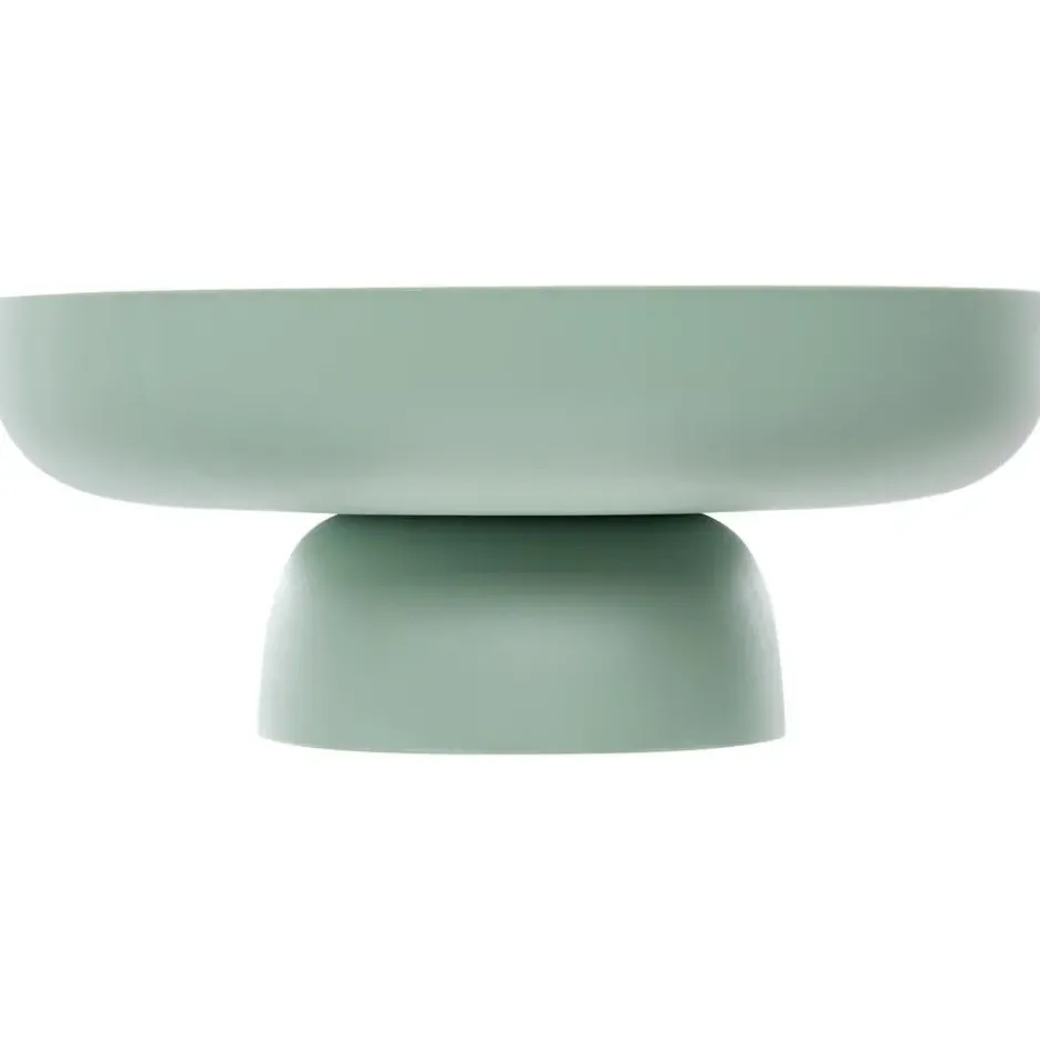 5Five Fruitmand - mint - kunststof - D26 x H11 cm - fruitschaal