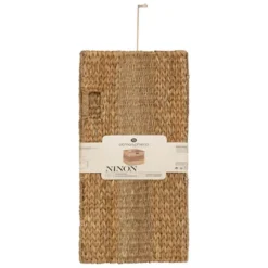 5Five gevlochten opbergmand met handvaten - 38 x 38 x 38 cm