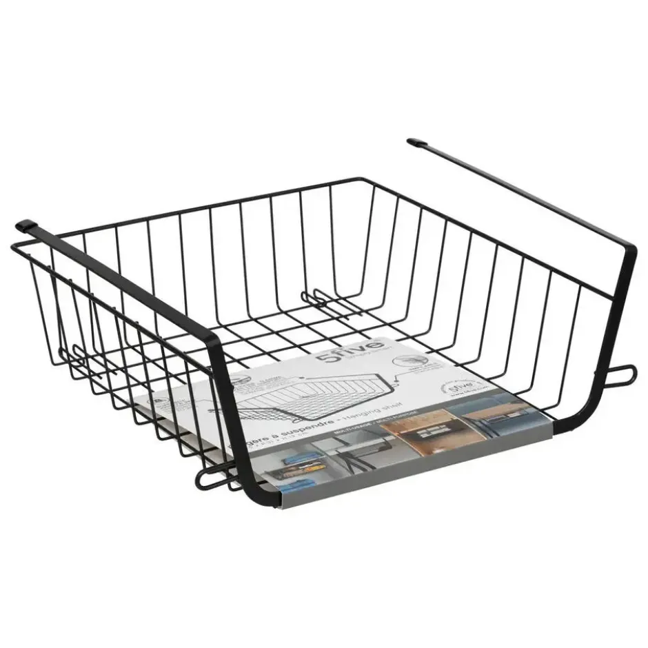 5Five Hangmand voor kast - metaal - 31 x 31 x 12 cm - zwart