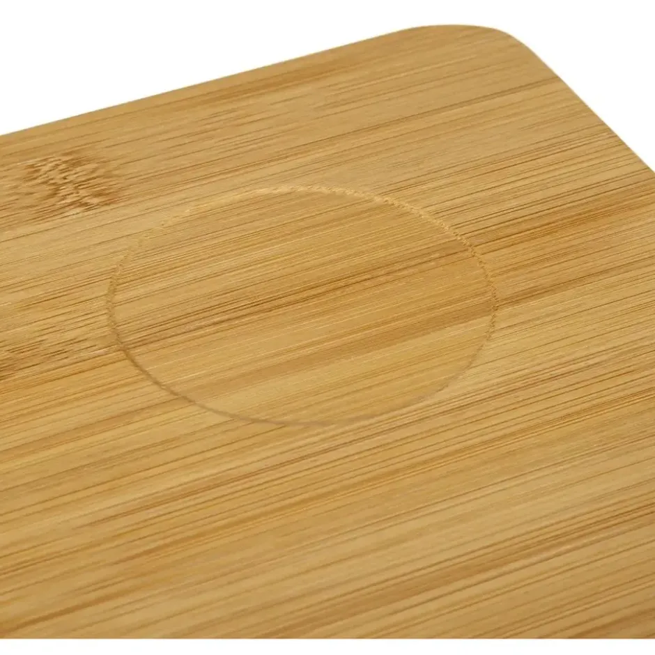 5Five Laptoptafeltje/dienblad smart - bamboe - 54 x 34 cm