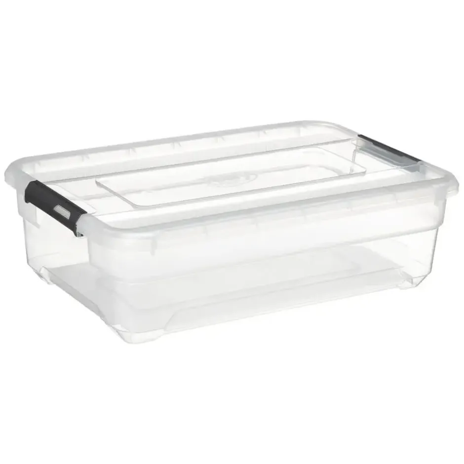 5Five Opbergkist met deksel - Box - 26L - 58x39x18 cm