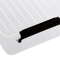 5Five Opbergkist met deksel - Clip Box - 3L - 29x20x8 cm