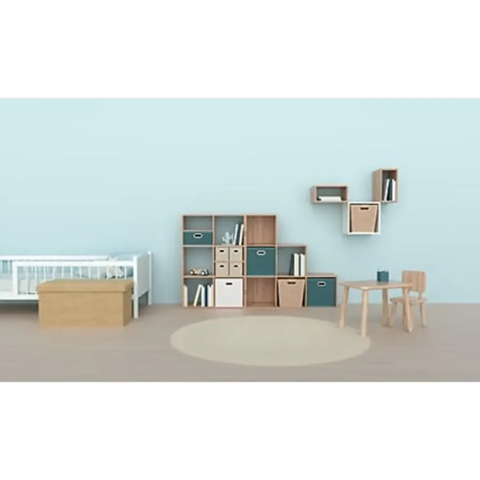 5Five Opbergmand/kastmand Square Box - 31 x 31 x 31 cm