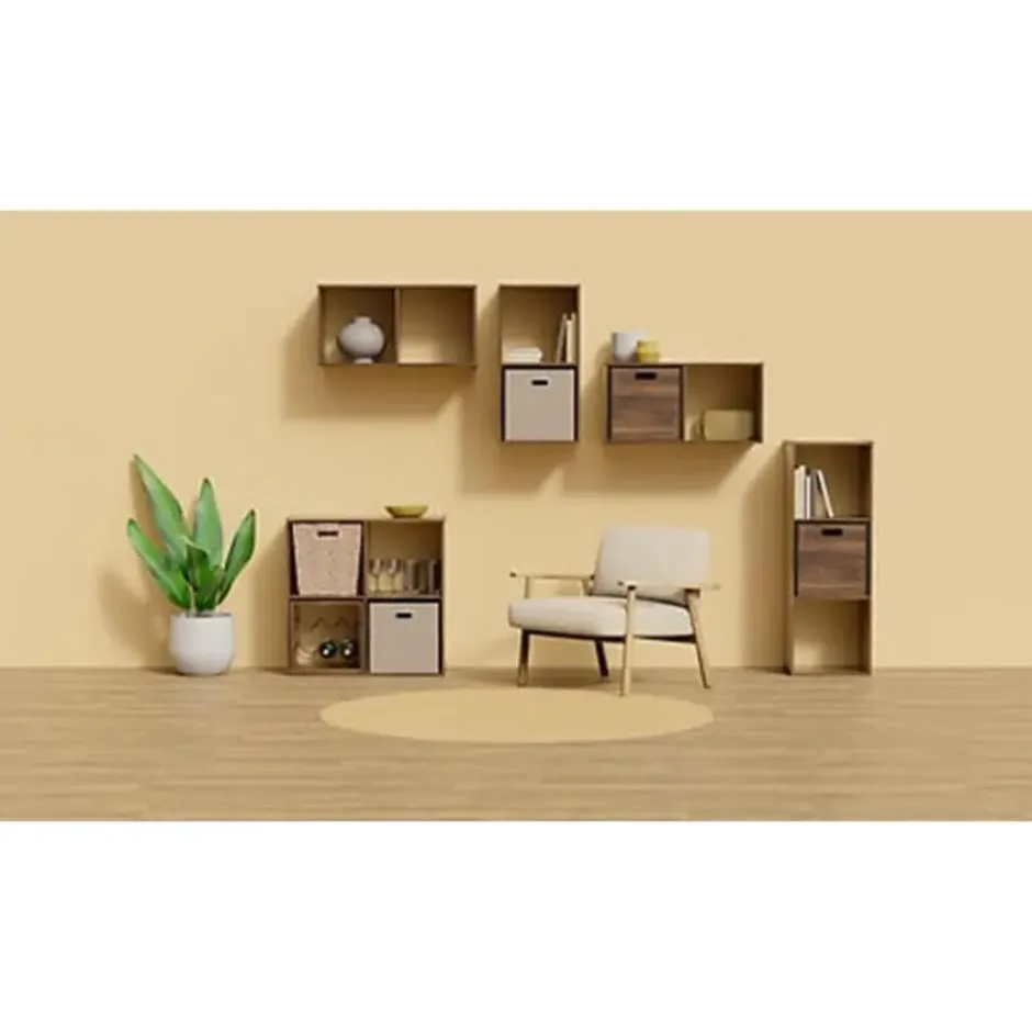 5Five Opbergmand/kastmand Square Box - 31 x 31 x 31 cm