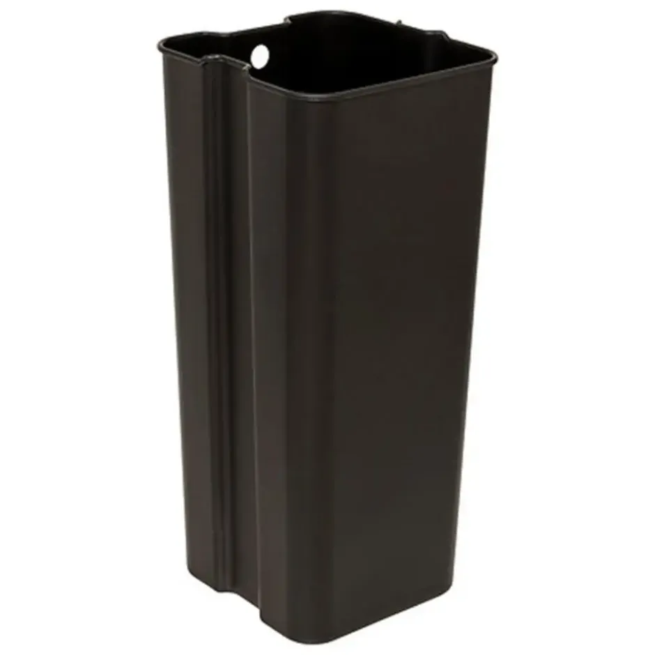 5Five Prullenbak/pedaalemmer - titanium - metaal - 30 liter