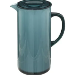 5Five Sapkan/schenkkan karaf - blauw - met deksel - 1950 ml