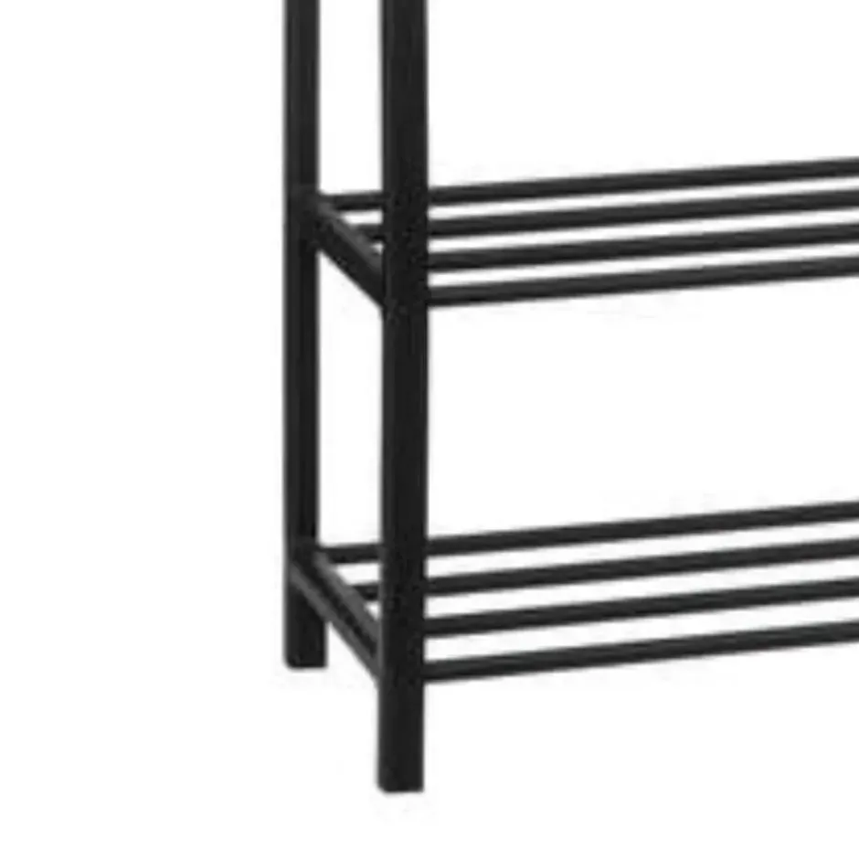 5Five Schoenenrek - zwart - 8 paar schoenen - 50 x 65 cm