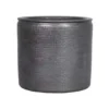 Floran Plantenpot - industrieel zwart - keramiek - 18 x 16 cm