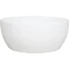 Floran Plantenpot schaal - wit - keramiek - 26 x 14 cm