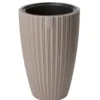 Form Plastic Plantenpot/bloempot - kunststof - taupe - 40 x 58 cm