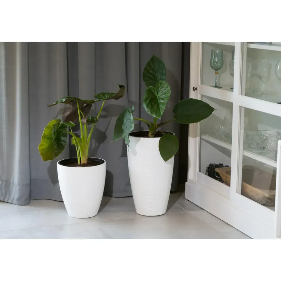 Form Plastic Plantenpot/bloempot Gobi - kunststof - D30 x H48 cm
