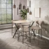 Fraaai - Dexter bartafel Deens ovaal 140 cm keramiek - beige